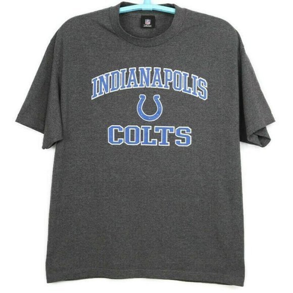 Indianapolis Colts‎ NFL Football T-Shirt Shirt Grey XL - Picture 1 of 9